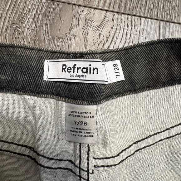 Refrain Los Angeles Camouflage Wide-Leg Pants - Picture 10 of 11